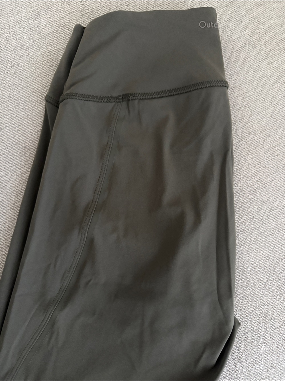 Outdoor Voices Dark Olive Green Leggings - Picture 3 of 3